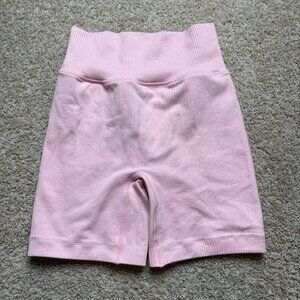 White Fox Active x Sarahs Day Ribbed Seamless Shorts